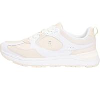 Tommy Hilfiger Fw0fw09034Low Top Fw0fw09034 - Zapatillas de Correr para Mujer, Blanco Blanco Crema Suave, 36 EU