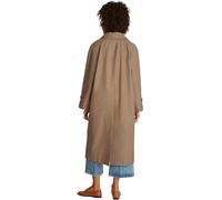 Tommy Hilfiger Gabardina Mujer Cotton Nylon impermeable, Marrón (Tundra Brown), S-M