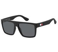 Tommy Hilfiger Gafas de Sol TH 1605/S Matte Black/Grey 56/16/140 hombre