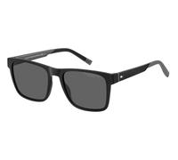 Tommy Hilfiger Gafas de Sol TH 2144/S BLACK GREY/GREY 55/19/145 hombre