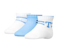 Tommy Hilfiger Giftbox Iconic Calcetines clásicos, Azul Claro, 15-18 (Pack de 3) Unisex bebé