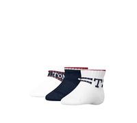 Tommy Hilfiger Giftbox Iconic Calcetines clásicos, Tommy Original, 15-18 (Pack de 3) Unisex bebé