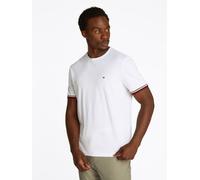 Tommy Hilfiger Global Stripe Cuff T MW0MW38630 S Blanco