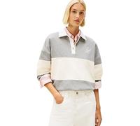 Tommy Hilfiger Gold Btn Rugby Fleece Swtsrt Ww0ww48785 Sudadera sin Botones Mujer (Pack de 1)