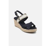 Tommy Hilfiger GOLDEN WEBBING MID WEDGE 36 Azul