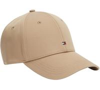 Tommy Hilfiger Gorra de algodón con Bandera TH para Hombre, 6 Paneles, AM0AM13008, Color Beige, Talla única, Beige (Driftwood Taupe), Talla única