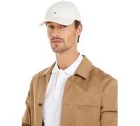 Tommy Hilfiger Gorra de béisbol Hombre Basecap, Beige (Ancient White), Talla Única