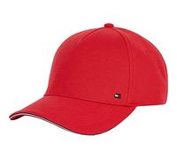 Tommy Hilfiger Gorra de béisbol para Hombre, Rojo Cinnabar., Taille Unique