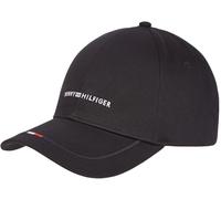TOMMY HILFIGER Gorra 'Foundation' negro / blanco, Talla 55-60
