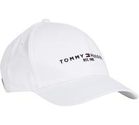 TOMMY HILFIGER Hombres Gorra blanco / negro, Talla Talla única, 5747182
