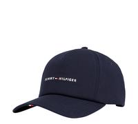 Tommy Hilfiger Gorra Hombre Foundation Soft 6 Panel con Logotipo, Azul (Space Blue), Talla Única