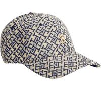 Tommy Hilfiger Gorra Mujer Monogram con Monograma Estampado, Azul (Space Blue), Talla Única