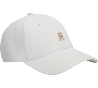 Tommy Hilfiger Gorra TH Elevated Chic Aw0Aw17631 para Mujer, Color Blanco, Talla única