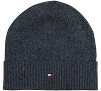 Tommy Hilfiger Gorro Ligero con Bandera TH AM0AM14068 para Hombre, Color Azul, Talla única, Azul (Space Blue), Talla única