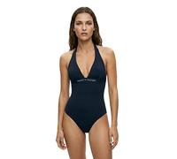 Tommy Hilfiger Halter Rp Op UW0UW06366 para Mujer, Azul, S