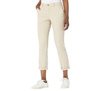 Tommy Hilfiger Hampton - Pantalones Chinos para Mujer, Pantalones Ligeros con Ajuste Relajado, Caqui 1, 4 US