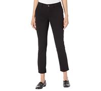 Tommy Hilfiger Hampton - Pantalones Chinos para Mujer, Pantalones Ligeros con Ajuste Relajado, Negro -, 8 US