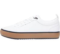Tommy Hilfiger Harlem Core Cleat LTH Mix Fm0fm05702 - Tenis Bajos para Hombre, White, 45 EU