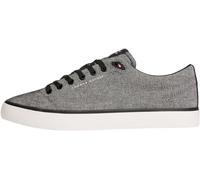 Tommy Hilfiger Harlem Core II Chambray FM0FM05818 Low Top para Hombre, Color Negro (Negro), Talla 9