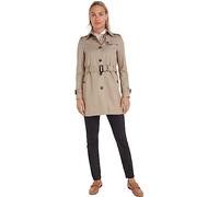 Tommy Hilfiger HERITAGE SINGLE BREASTED TRENCH WW0WW24966, Ropa de Exterior Mujer, Beige (MEDIUM TAUPE), 3XL