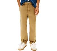 Tommy Hilfiger Herringbone Relaxed Worker Pant Kb0kb10048 Otros Pantalones, Beige (Dark Dune), 8 años para Niños