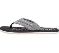 Tommy Hilfiger Hilfiger Chambray FM0FM05751 Sandalias de playa para hombre, color negro (negro), 7