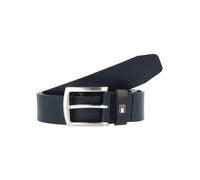 Tommy Hilfiger Nuevo Cinturón Denton Piel 80 cm azul