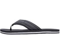Tommy Hilfiger Hilfiger FM0FM05801 - Sandalias de playa acolchadas para hombre, color negro (negro), talla 11
