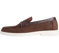 Tommy Hilfiger Hilfiger Mix Nubuck Mocasines FM0FM05785 para Hombre, Color marrón (marrón Legado), 9