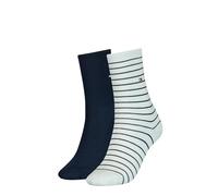 Tommy Hilfiger Classic Calcetines, Blanco 01, 39-42 (Pack de 2) Unisex niños