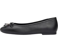 Tommy Hilfiger Hilfiger Smooth LTHR Ballet FW0FW09006 - Bailarinas para Mujer, Color Negro (Negro), Talla 39, Black, 39 EU