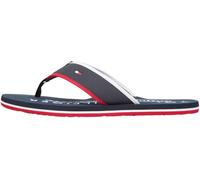 Tommy Hilfiger Hilfiger Tumble Beach Sandal Fm0Fm05710, Chanclas Hombre, Blue (Desert Sky), 47 EU
