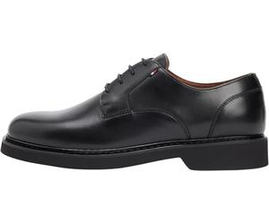 Tommy Hilfiger Hilifger FM0FM05780 - Zapatos Derby ultraligeros para Hombre, Color Negro (Negro), Talla 6.5