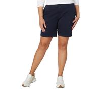 Tommy Hilfiger Hollywood - Pantalones Cortos Chinos para Mujer, Azul Marino, 34