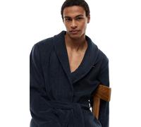 Tommy Hilfiger Hombre Albornoz Algodón, Azul (Navy Blazer), L