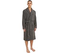 Tommy Hilfiger Hombre Albornoz Algodón, Verde (Magnet), M
