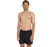 Tommy Hilfiger Hombre Bañador Medium Drawstring Largo, Negro (Black), L