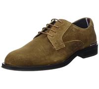 Tommy Hilfiger Hombre Calzado Derby Core Suede de ante, Marrón (Desert Khaki), 41 EU