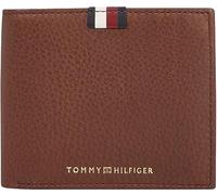 Tommy Hilfiger Hombre Cartera Cc Flap con monedero, Multicolor (Dark Chestnut), Talla Única
