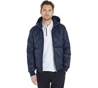 Tommy Hilfiger Hombre Cazadora con capucha Recycled Hooded Jacket Cazadora de entretiempo, Azul (Desert Sky), XXL