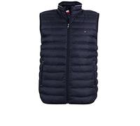 Tommy Hilfiger Hombre Chaleco Acolchado, Azul (Desert Sky), S