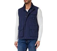 Tommy Hilfiger Hombre Chaleco Sail Vest Sin Mangas, Azul (Desert Sky), L