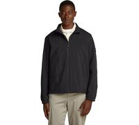 Tommy Hilfiger Hombre Chaqueta de Nailon con Cremallera, Black (Black), S