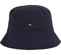 Tommy Hilfiger Hombre Gorro de Pescador Flag Bucket Hat, Azul (Desert Sky), Talla Única