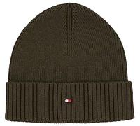 Tommy Hilfiger Hombre Gorro de punto Essential Gorro de invierno, Multicolor (Army Green), Talla única