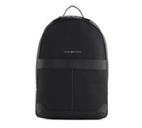 Tommy Hilfiger Hombre Mochila TH Elevated Nylon Backpack Equipaje de Mano, Negro (Black), Talla Única