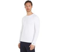 Tommy Hilfiger Hombre Pack de 3 Camiseta de manga largas Basic, Multicolor (White/White/White), S