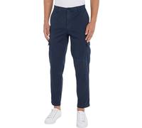 Tommy Hilfiger Hombre Pantalón Chelsea Cargo Gabardine Pantalón Cargo, Azul (Desert Sky), 32W / 32L