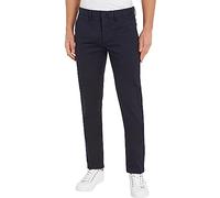 TOMMY HILFIGER Pantalón chino 'Bleecker 1985' marino / rojo / blanco, Talla 38