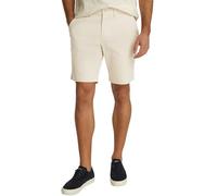 Tommy Hilfiger Hombre Pantalón Corto Brooklyn Short 1985, Marfil (Newsprint), 29W